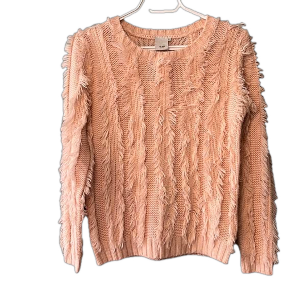 Ichi Peach Oversized Sweater